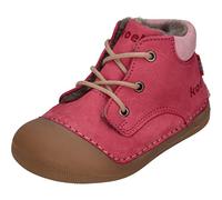 KOEL Barefoot Lauflernschuhe - AVA Bio Nubuk Lambswool Fuchsia, Größe:19 EU