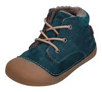 KOEL Barefoot Lauflernschuhe - AVA Bio Nubuk Lambswool Turquoise, Größe:20 EU