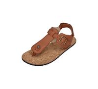 KOEL Barefoot - Teenager Sandalen - Abriana NAPA Cognac, Größe:36 EU