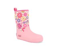 KOEL Barefoot Gummistiefel NEOPREN WELLIE fuchsia flowers, Größe:23 EU