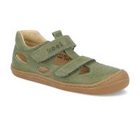 Koel Barfuß Kindersandalen - Bep Medium Napa Velcro Olive grün 29