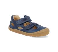 Koel Barfuß Kindersandalen - Deen Napa Jeans blau 29