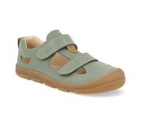 Koel Barfuß Kindersandalen - Kato W II Olive, breitere Passform, grün 30