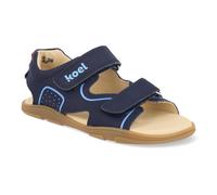 Koel Barfuß Kindersandalen - Ova II leather Blue blau 28