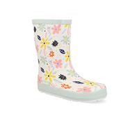 KOEL Barefoot - Gummistiefel WELLIE BARE MULTI white flowers, Größe:31 EU