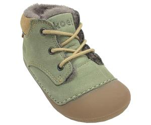 KOEL Barfußschuhe Lauflernschuh Stiefel AVA Bio Leder Lammfell, Schuhgröße:EUR 21