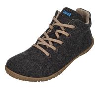 KOEL Damen Barfußschuhe Sneakers INA ECO Merino Dark Grey, Größe:38 EU
