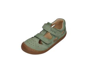 Koel Halbsandalen/Barfußschuhe super flexibel, schmale Leiste BEP Napa in Hellem OLIV 06M015.101 (eu_footwear_size_system, toddler, numeric, narrow, numeric_21)