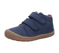 Koel Barfußschuhe Don 2.0 Kinder Nubuk Leder, breitere Leiste, mit Klett Blau Gr. 23
