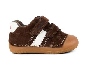 Koel - Kid's Austin Suede - Barfußschuhe, Gr. 23, braun (Chocolate)
