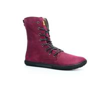 Koel Lady Faro Bordo Lambswool weinrote Winterbarfußschuhe