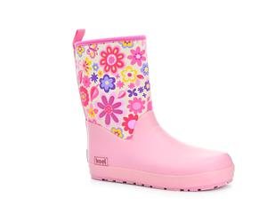 Koel Neopren Flowers Pink Barfußgummistiefel | Gr. 33