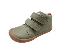 Koel Barfußschuhe Don 2.0 Kinder breitere Leiste Nubukleder Klett Oliv Größe 24