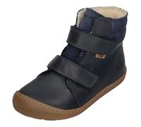 KOEL Stiefel Barfußschuhe Demil Tex Wasserdicht Leder Wolle Blue Blau, Schuhgröße:EUR 30