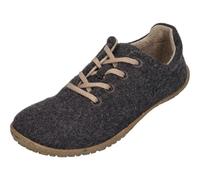 KOEL Damen Barfußschuhe Sneakers INES ECO Merino Dark Grey, Größe:43 EU