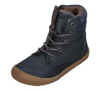 KOEL warm gefütterte Barefoot Kinderstiefel - DARIUS WOOL - blue, Größe:28 EU