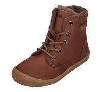 KOEL warm gefütterte Barefoot Kinderstiefel - DARIUS WOOL - chocolate, Größe:27 EU