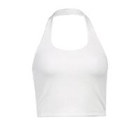KOEMCY Tank Top Damen Neckholder Tops Sommer Ärmellos Trägertop Basic Tops Spaghettiträger Shirt Achselshirts Trägershirt Oberteile Weste Sport Elegant Damentops