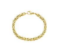 Königsarmband FIRETTI "Schmuck Geschenk Armschmuck Armkette Königskette", gold (gelbgoldfarben), Armbänder, Herren, 20cm, Edelstahl, Königsarmband (11316344-0) gelbgoldfarben