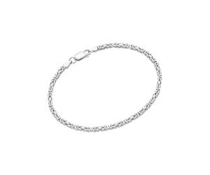 Königsarmband FIRETTI "Schmuck Geschenk Silber 925 Armschmuck Armband Königskette" Gr. 21, silber (silberfarben), Armbänder, Herren, 21, Silber 925 (Sterlingsilber), Königsarmband (93467932-21) silber