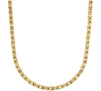 Amor Halskette Edelstahl Unisex Damen Herren Halsschmuck, 50 cm, Gold, Kommt in Schmuck Geschenk Box, 2037333