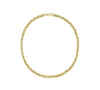 Königskette FIRETTI "Schmuck Geschenk Edelstahl Halsschmuck Halskette 5,5 mm breit", gold (gelbgoldfarben), Halsketten, Herren, Edelstahl, L: 50 B: 5,5mm, Königskette, B:5,5mm (43330728-0) gelbgoldfar