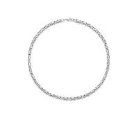 Königskette FIRETTI "Schmuck Geschenk Edelstahl Halsschmuck Halskette 5,5 mm breit" Gr. 50, silber (silberfarben), Halsketten, Herren, 50, Edelstahl, B: 5,5mm, Königskette, B:5,5mm (43957461-50) silbe