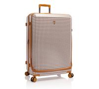 Heys EZ Fashion 4 Rollen Trolley L 76 cm mit Dehnfalte brown houndstooth (TAS048704) braun