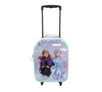 Koffer Kinder Frozen ELSA und Anna, Personalisiert mit Name, Disney Trolley Mädchen, Handgepäck Reisekoffer