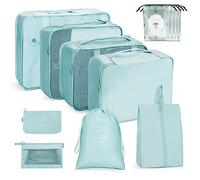 Koffer Organizer Set 12-teilig,packing cubes Multifunktionale, kofferorganizer packtaschen set leicht,Koffer Organizer für Urlaub und Reisen (Blau)