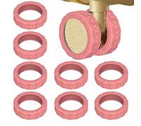 Koffer-Radschutzhüllen | 8 Stück Universal Reisegepäck-Radhülsen | Radschutzhülle, kein Lärm, Silikonkofferrolle