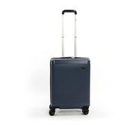 Koffer SAXOLINE "Algarve", Damen, Gr. B/H/T: 39,5cm x 55cm x 24cm, blau, Polyester, Koffer, mit vier Doppelrollen (98505028-0) blau