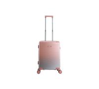 Koffer SAXOLINE "Elite", Damen, Gr. B/H/T: 38cm x 55cm x 22cm, pink, mehrfarbig, Koffer, mit Trolleysystem aus Halbaluminium (46806143-0) pink