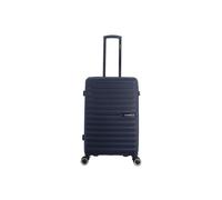 Koffer SAXOLINE "Fiesta", Gr. B/H/T: 46.00cm x 67.00cm x 25.00cm, blau (dunkelblau), Polypropylen, casual, Koffer, aus Polypropylen (52435707-0) dunkelblau