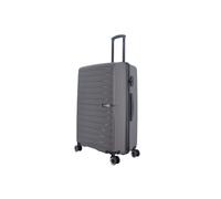 Koffer SAXOLINE "Fiesta", Gr. B/H/T: 51cm x 77cm x 30cm, grau, Koffer, aus robustem Polypropylen (81676331-0) grau