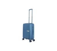 Koffer SAXOLINE "Resort", Gr. B/H/T: 38cm x 55cm x 22cm, blau, unifarben, Koffer, aus robustem Polypropylen (34071954-0) blau