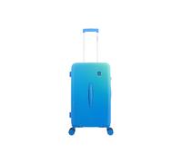 Koffer SAXOLINE "Twist Trunk", Gr. B/H/T: 41cm x 68cm x 34cm, blau, Koffer, aus robustem ABS/PC-Material (24173928-0) blau