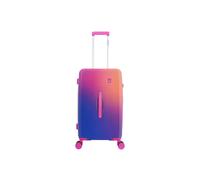 Koffer SAXOLINE "Twist Trunk", Gr. B/H/T: 41cm x 68cm x 34cm, pink (fuchsia), Koffer, aus robustem ABS/PC-Material (10924842-0) fuchsia