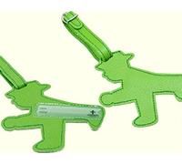 Kofferanhänger grün Geher Ampelmännchen - Ossi Produkte - DDR Geschenke