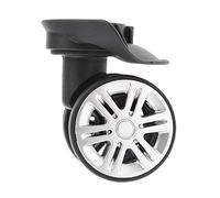 Kofferrollen Ersatzrollen 2 stücke Gepäckrad Ersatz Räder Koffer Zubehör Universal Rollen Rolling(06)