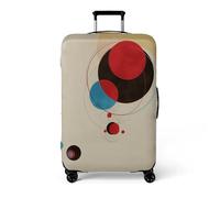 Kofferschutzhülle Elastisch S Rot Blau Waschbare Staubdichte Koffer Schutzhülle,Gepäckabdeckung Aus Polyester,Kratzfest Strapazierfähige Kofferhülle Kofferschutzhülle