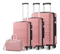 Kofferset 4 Teilig Rosegold 4 Teilig Gepäck-Sets