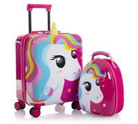 Kofferset HEYS "Super Tots, 46 cm, Einhorn", bunt, Polycarbonat, mehrfarbig, Koffer-Sets, Heys x Joachim Llambi Kindertrolley Kinder Reisegepäck (77362924-0) bunt