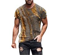 KOG T-Shirts für Herren Sommer T Shirts Kurzarm Bekleidung Grafik Streetwear Leicht Baumwolle Oberteile Arbeitsshirt 2025 Sportshirt Junge Oversize Sweatshirt Grafik Drucken Fashion Shirts Unterhemd