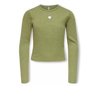 KIDS ONLY - KOGELVA JUNE EMB L/S TEE JRS Avocado - Gr. - 152