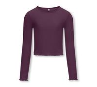 Kids Only - KOGNELLA L/S O-NECK TOP JRS NOOS mauve wine - Gr. - 146/152