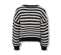 Only Newpiumo Sweater Schwarz 13-14 Years Mädchen (Herstellerartikelnummer: 15306452-Black/StripesEgret-158/164)