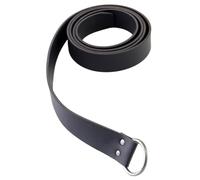 KOGOGO Mittelalter Ritter Ledergürtel Herren Reenactment Accessoire - Schwarz - Länge 75" (190 cm)
