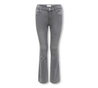 Only & Kids Damen Kogroyal Life Reg Flared Pim021 Noos, Dark Grey Denim, 152