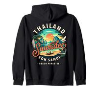 KOH Samui Thailand Sawadee Beach Paradise T-Shirt im tropischen Stil Kapuzenjacke